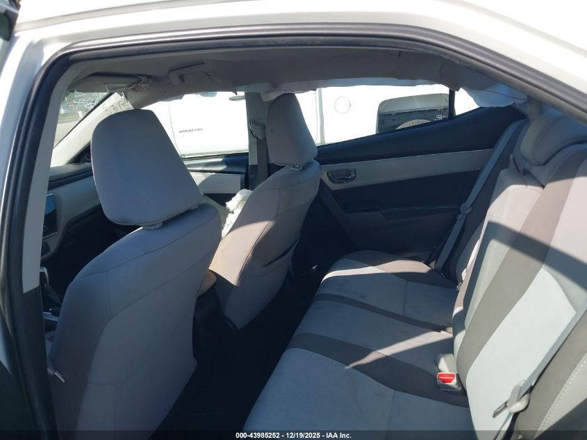 2018 Toyota Corolla Le VIN: 5YFBURHE5JP764242 Lot: 43985252