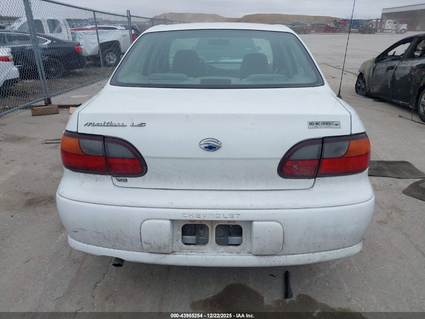 2001 Chevrolet Malibu Ls VIN: 1G1NE52J816102504 Lot: 43985254