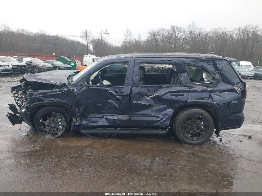 2024 Toyota Sequoia Platinum VIN: 7SVAAABA6RX048335 Lot: 43985259