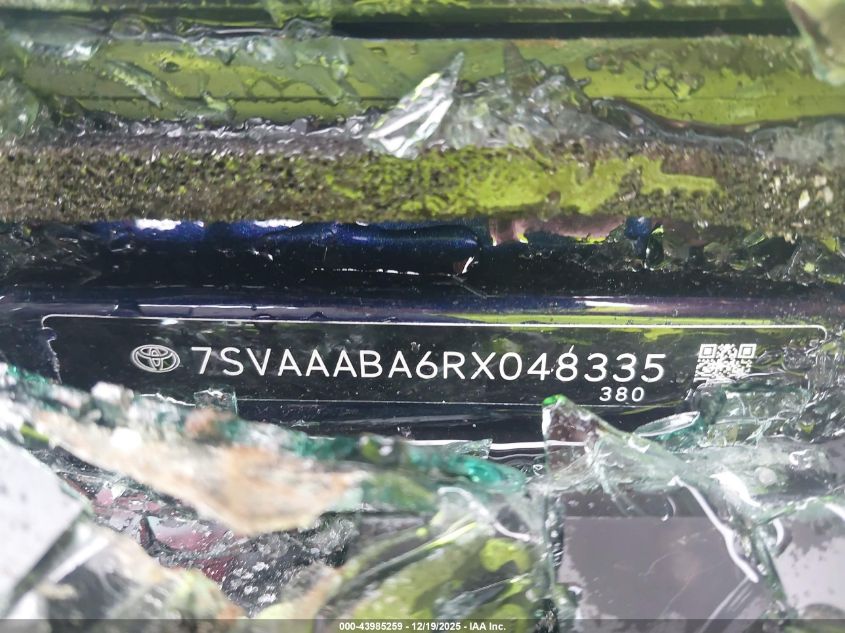 2024 Toyota Sequoia Platinum VIN: 7SVAAABA6RX048335 Lot: 43985259