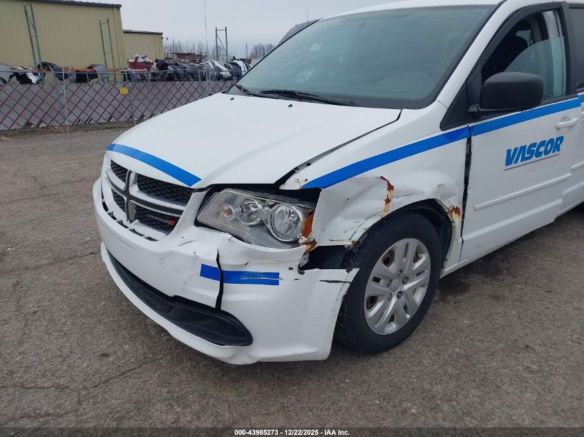 2016 Dodge Grand Caravan Se VIN: 2C4RDGBG4GR100665 Lot: 43985273