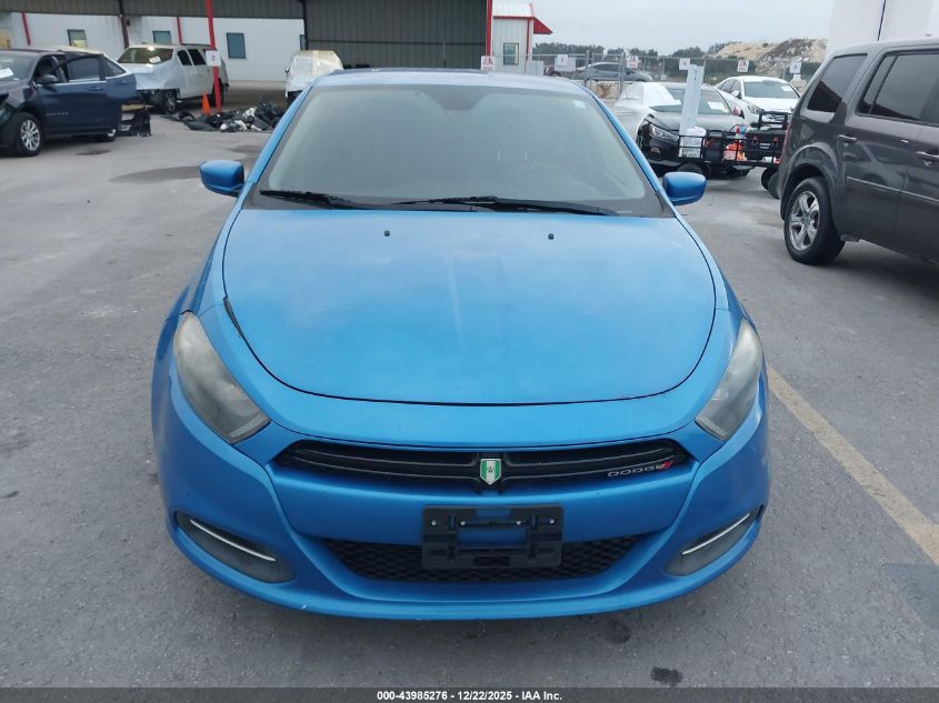 2016 Dodge Dart Sxt VIN: 1C3CDFBB1GD728209 Lot: 43985276