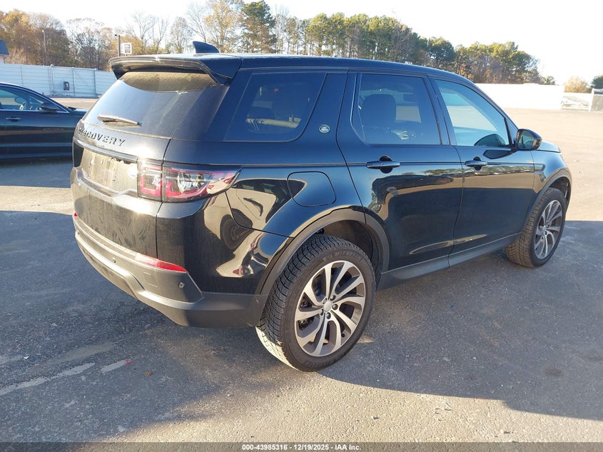 Vin: salcp2fx3ph324105, lot: 44481024, land rover discovery sport se 20234