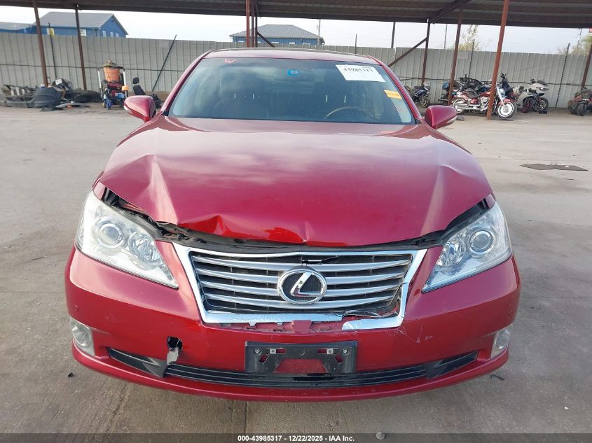 2012 Lexus Es 350 VIN: JTHBK1EG1C2474285 Lot: 43985317