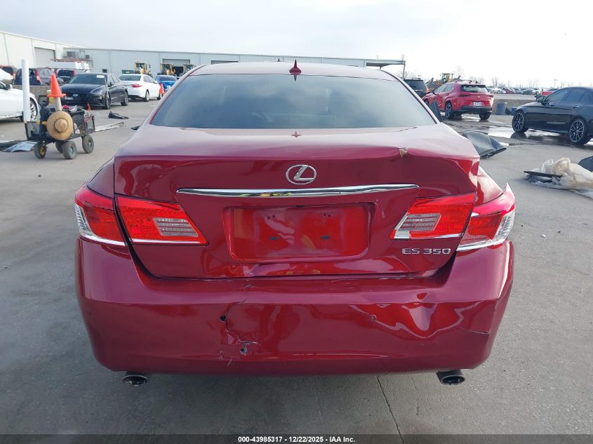 2012 Lexus Es 350 VIN: JTHBK1EG1C2474285 Lot: 43985317