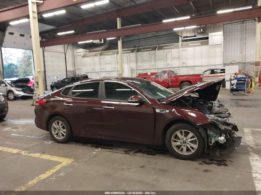 2016 Kia Optima Lx VIN: 5XXGT4L34GG011546 Lot: 43985334