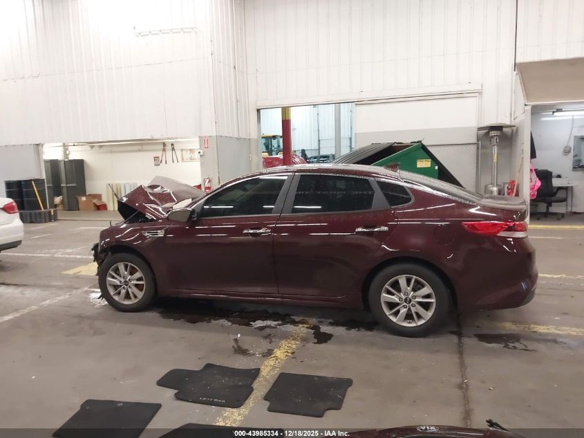 2016 Kia Optima Lx VIN: 5XXGT4L34GG011546 Lot: 43985334