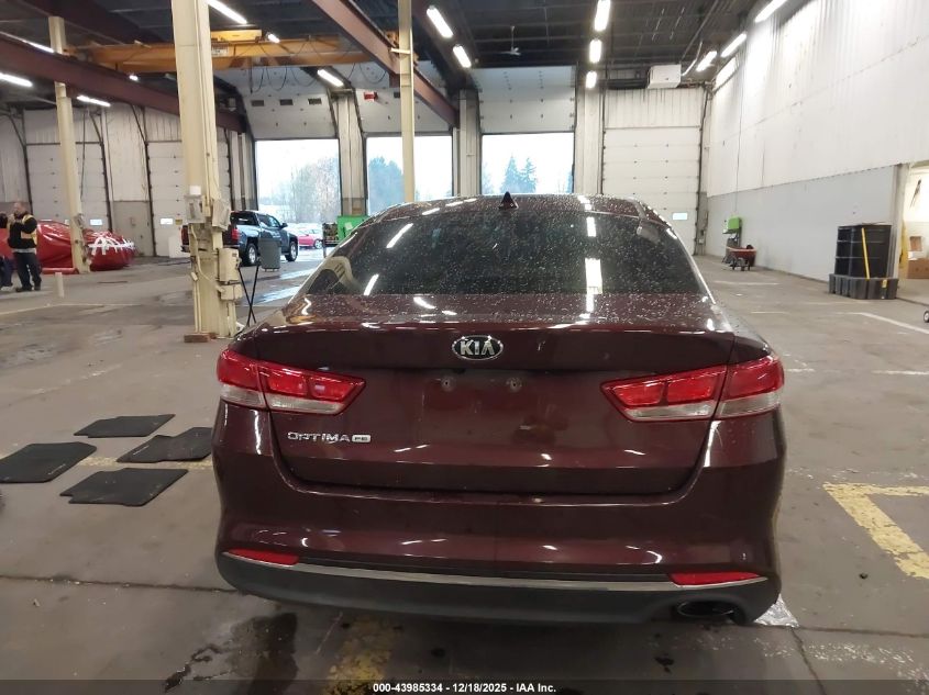 2016 Kia Optima Lx VIN: 5XXGT4L34GG011546 Lot: 43985334