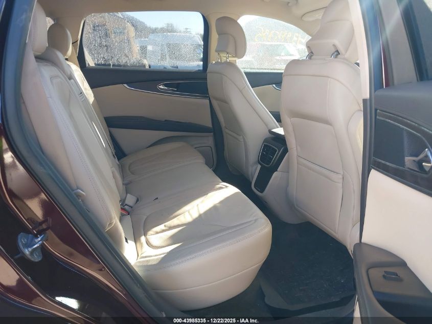 2017 Lincoln Mkx Select VIN: 2LMPJ6KR9HBL25198 Lot: 43985335