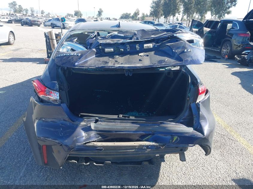 2020 Toyota Corolla Le VIN: 5YFEPRAE2LP128802 Lot: 43985336