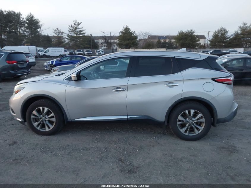 2018 Nissan Murano S VIN: 5N1AZ2MH4JN135360 Lot: 43985340
