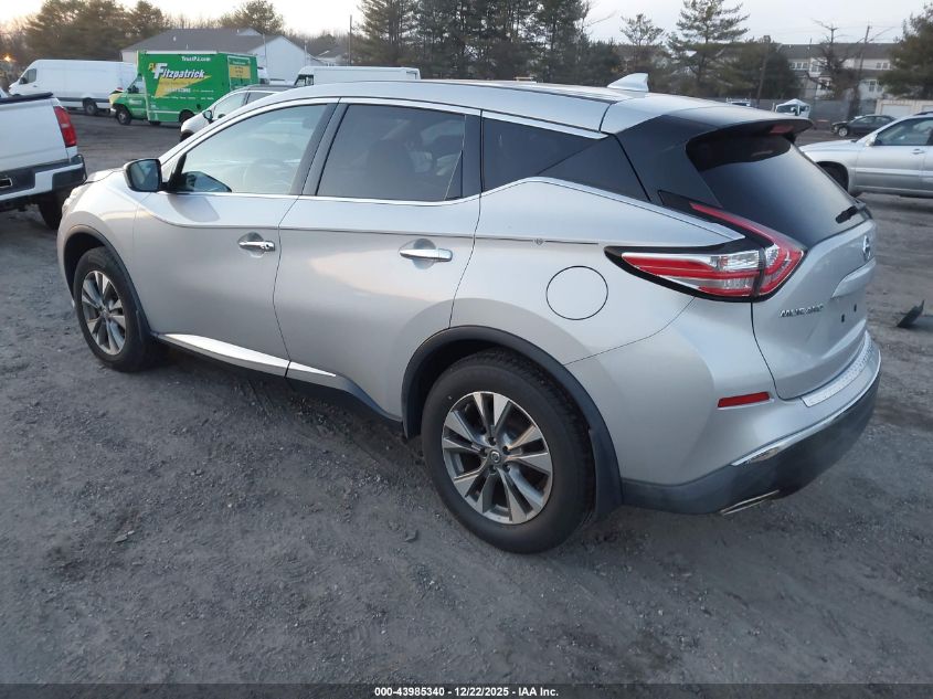 2018 Nissan Murano S VIN: 5N1AZ2MH4JN135360 Lot: 43985340