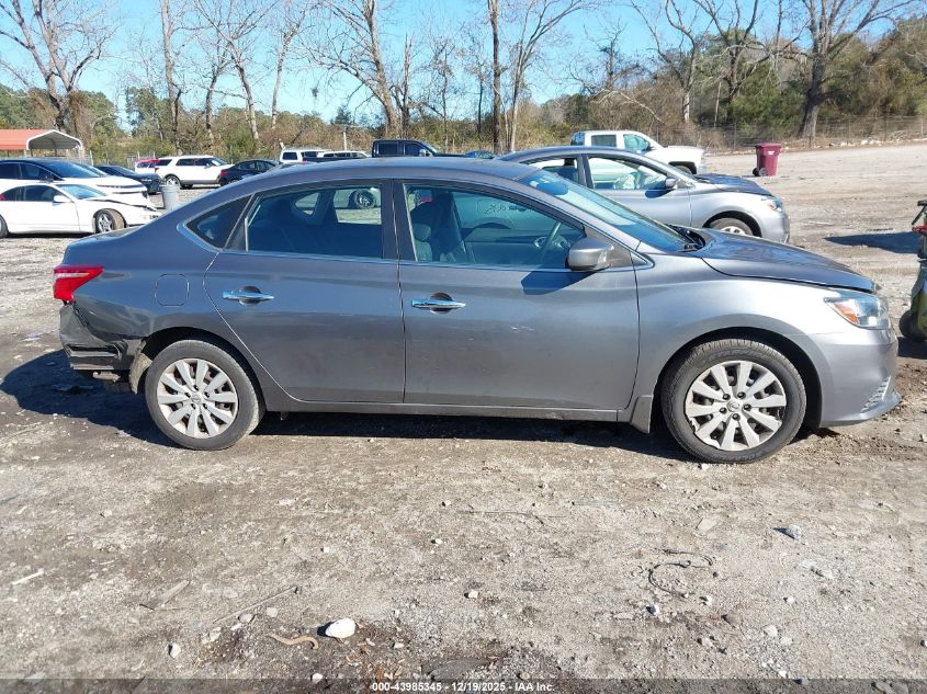 2017 Nissan Sentra Sv VIN: 3N1AB7AP1HL713008 Lot: 43985345
