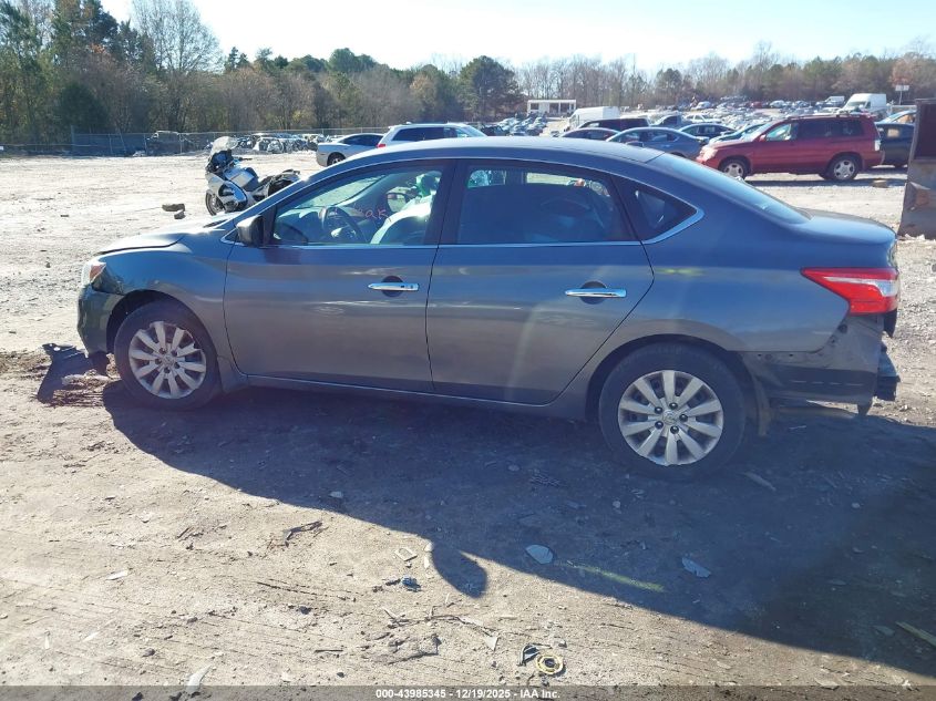 2017 Nissan Sentra Sv VIN: 3N1AB7AP1HL713008 Lot: 43985345