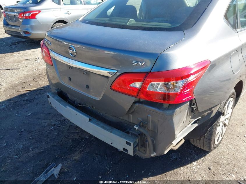 2017 Nissan Sentra Sv VIN: 3N1AB7AP1HL713008 Lot: 43985345