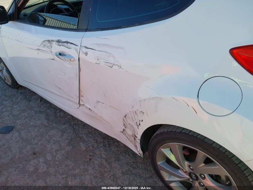 2016 Hyundai Veloster VIN: KMHTC6AD5GU256920 Lot: 43985347