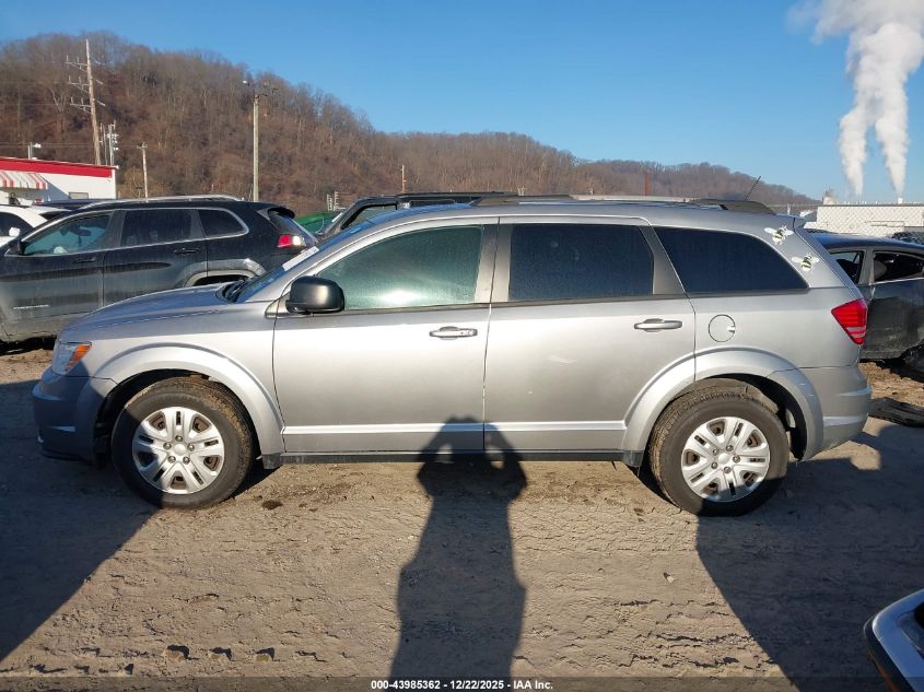 2018 Dodge Journey Se VIN: 3C4PDCAB2JT427236 Lot: 43985362