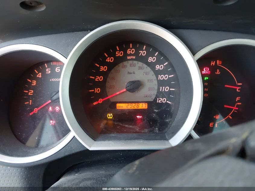 2007 Toyota Tacoma VIN: 5TETX22N87Z374119 Lot: 43985363