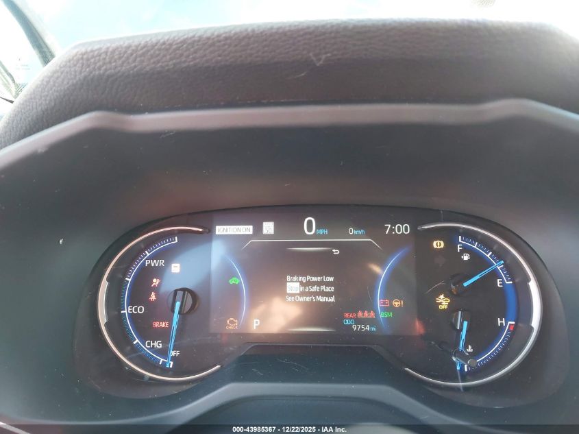 2025 Toyota Rav4 Hybrid Xle VIN: JTMRWRFV9SJ069974 Lot: 43985367
