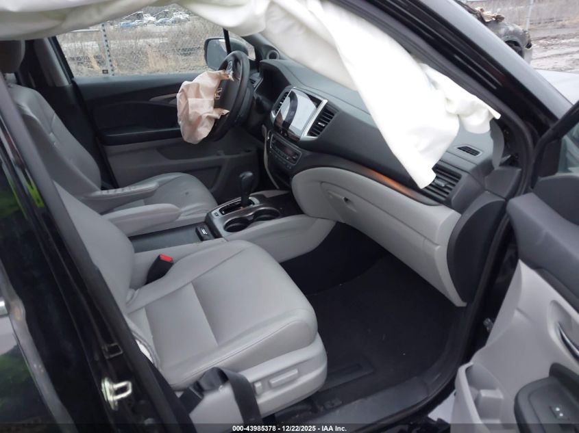 2017 Honda Pilot Ex-L VIN: 5FNYF6H55HB033786 Lot: 43985378