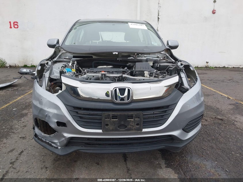 2021 Honda Hr-V Awd Lx VIN: 3CZRU6H3XMM747678 Lot: 43985387