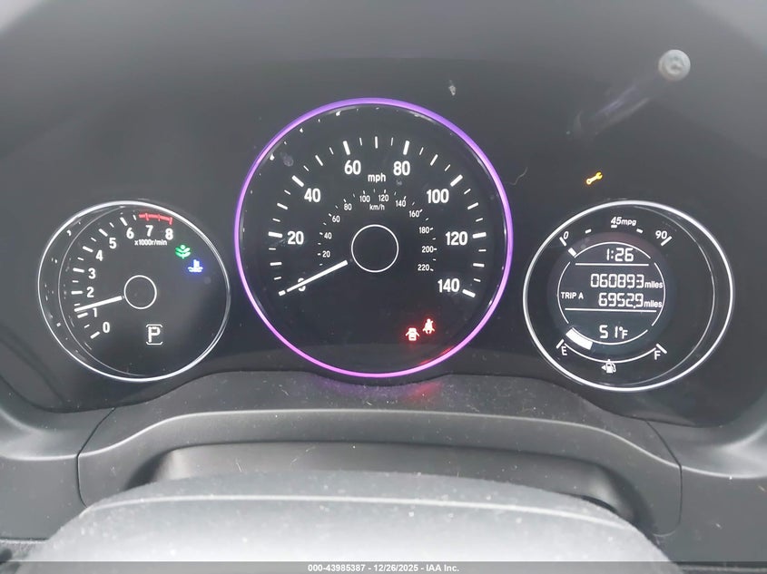 2021 Honda Hr-V Awd Lx VIN: 3CZRU6H3XMM747678 Lot: 43985387