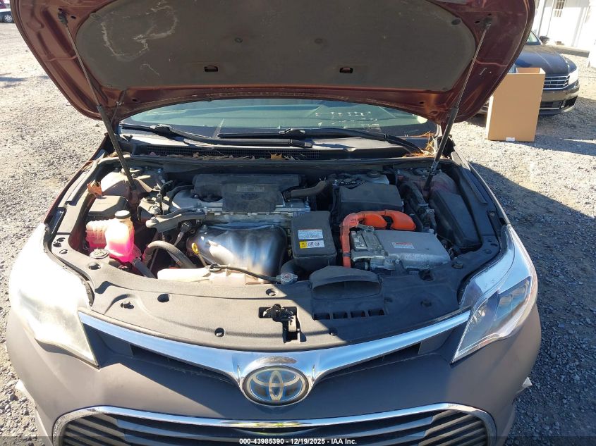 2018 Toyota Avalon Hybrid Xle Premium VIN: 4T1BD1EB5JU061721 Lot: 43985390