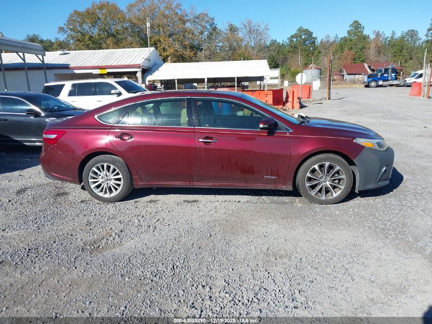 2018 Toyota Avalon Hybrid Xle Premium VIN: 4T1BD1EB5JU061721 Lot: 43985390