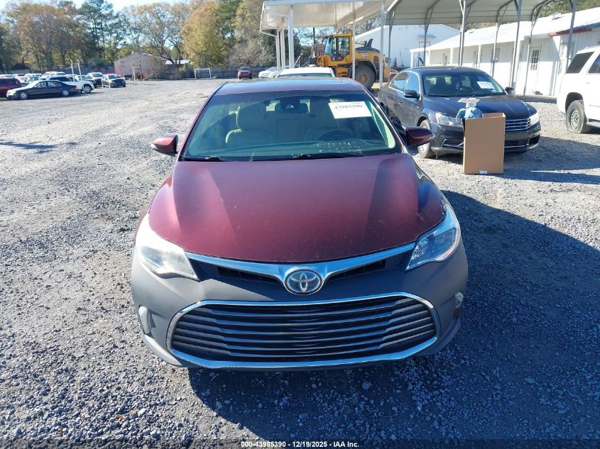 2018 Toyota Avalon Hybrid Xle Premium VIN: 4T1BD1EB5JU061721 Lot: 43985390