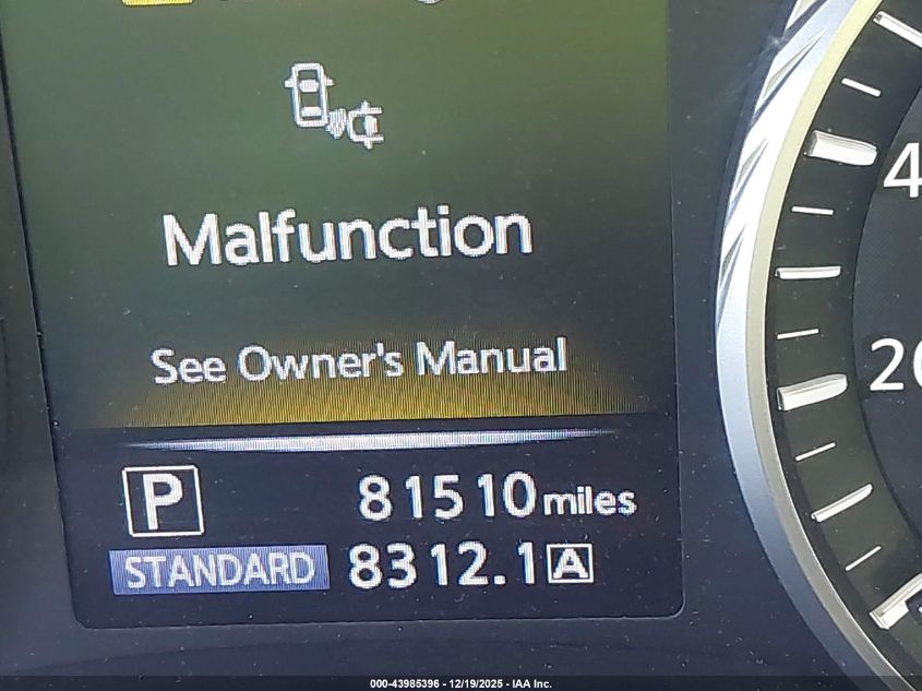 2021 Infiniti Q50 Luxe VIN: JN1EV7BP4MM705072 Lot: 43985396