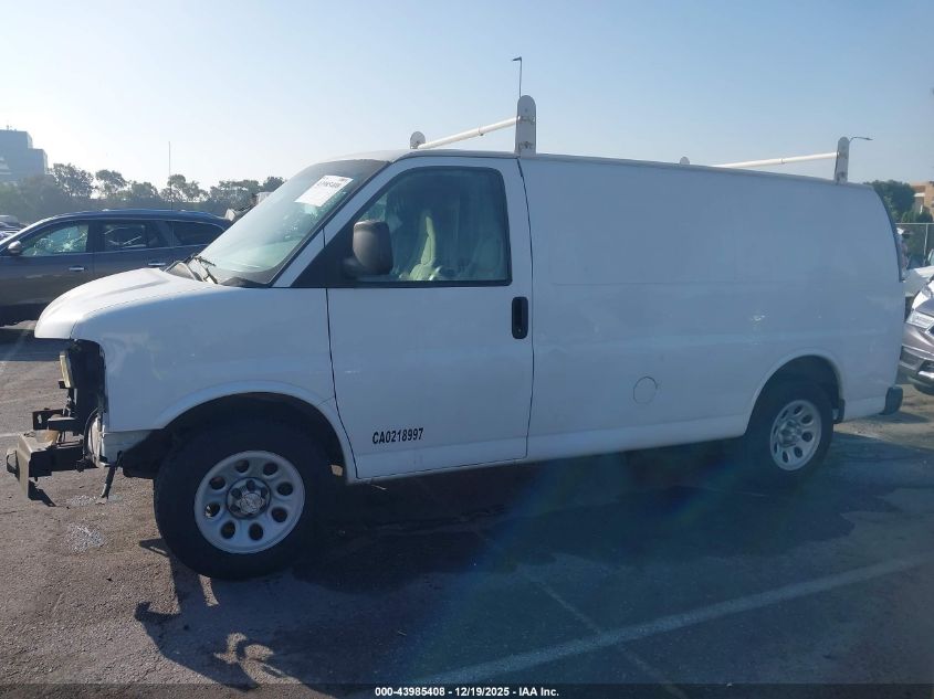 2009 Chevrolet Express 1500 Work Van VIN: 1GCFG15X891121254 Lot: 43985408