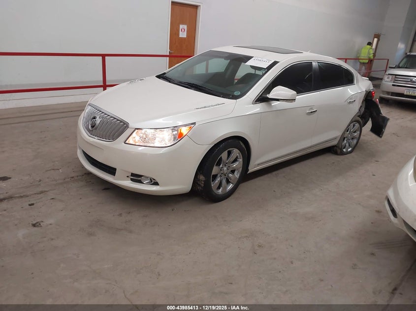 2012 Buick Lacrosse 3.6 Lacrosse Leather Group white Lot 111043985413 Vin 1G4GC5E32CF218413