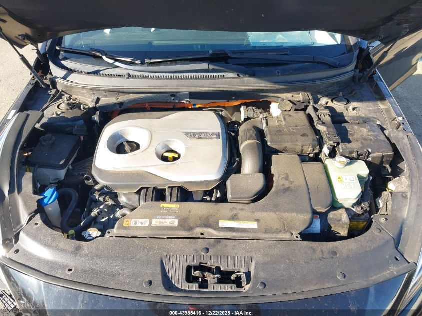 2017 Hyundai Sonata Hybrid Limited VIN: KMHE34L1XHA044808 Lot: 43985416