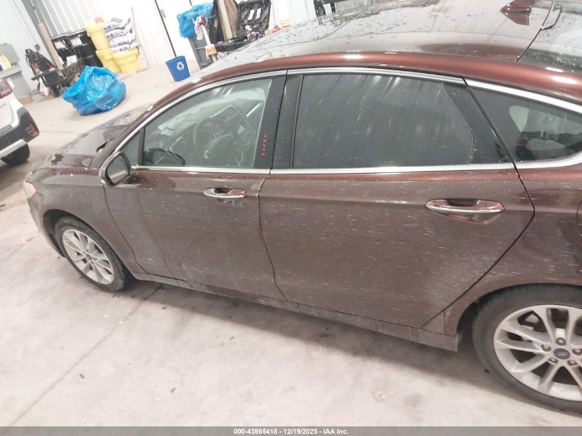 2019 Ford Fusion Hybrid Sel VIN: 3FA6P0MU5KR149757 Lot: 43985418