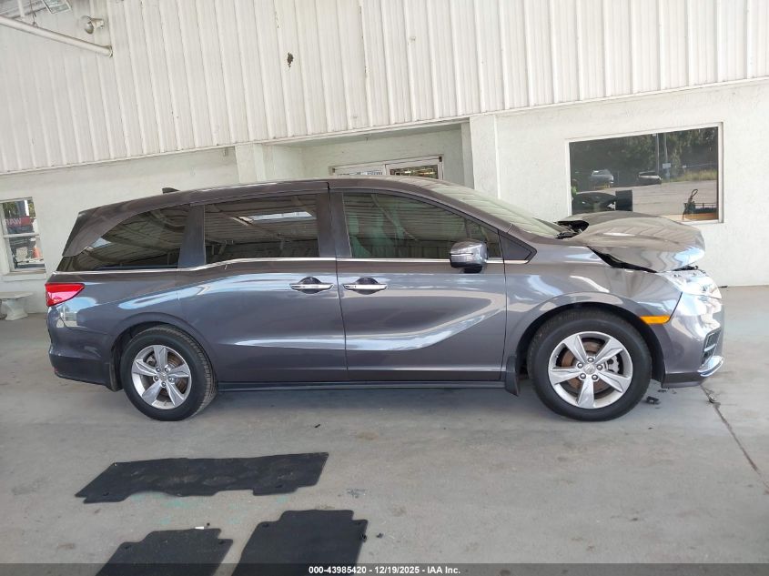 2019 Honda Odyssey Ex-L VIN: 5FNRL6H76KB010328 Lot: 43985420