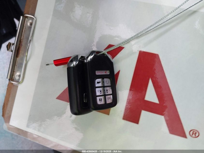 2019 Honda Odyssey Ex-L VIN: 5FNRL6H76KB010328 Lot: 43985420