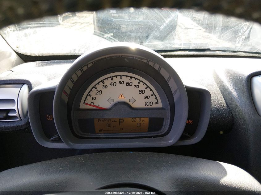 2009 Smart Fortwo Brabus/Passion VIN: WMEEK31X79K302255 Lot: 43985428