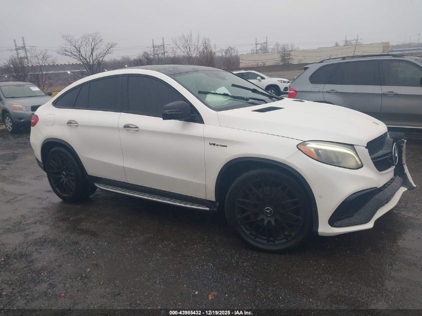 2017 Mercedes-Benz Amg Gle 63 Coupe S 4Matic VIN: 4JGED7FB7HA068292 Lot: 43985432