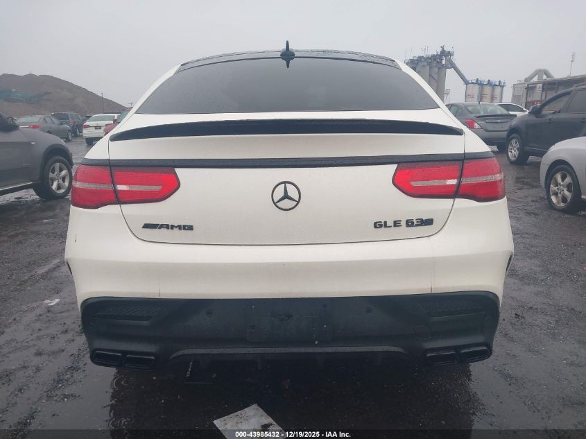2017 Mercedes-Benz Amg Gle 63 Coupe S 4Matic VIN: 4JGED7FB7HA068292 Lot: 43985432