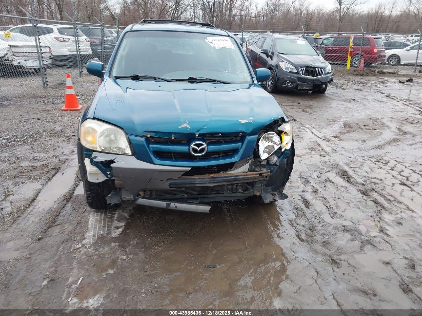 2005 Mazda Tribute S VIN: 4F2YZ94135KM17396 Lot: 43985436