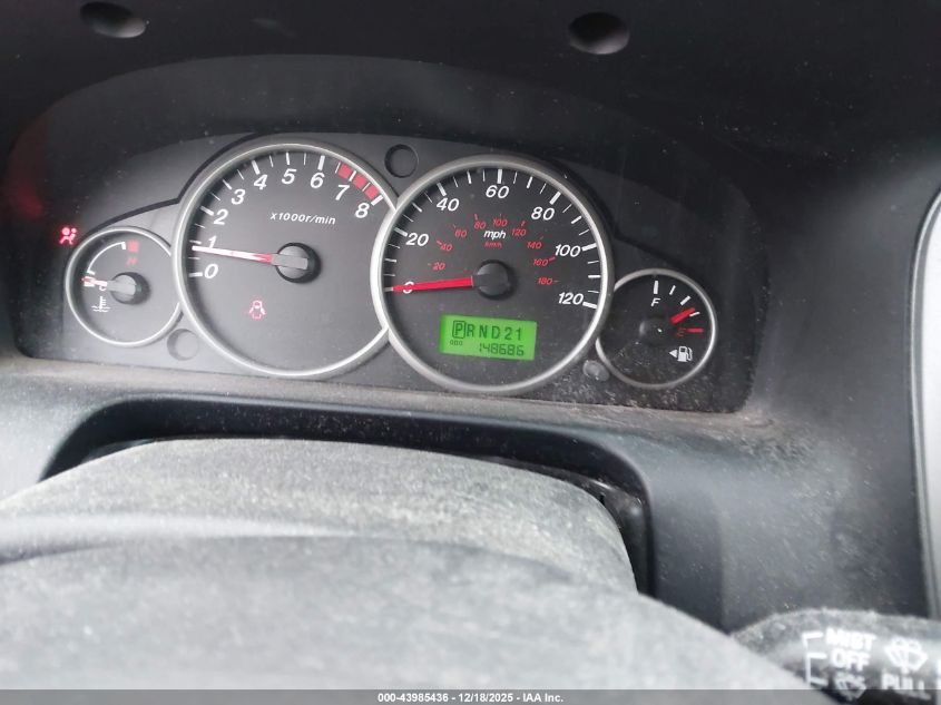 2005 Mazda Tribute S VIN: 4F2YZ94135KM17396 Lot: 43985436