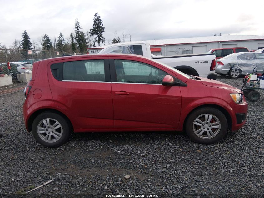 2015 Chevrolet Sonic Lt Auto VIN: 1G1JC6SH6F4219945 Lot: 43985437