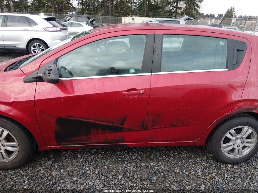 2015 Chevrolet Sonic Lt Auto VIN: 1G1JC6SH6F4219945 Lot: 43985437