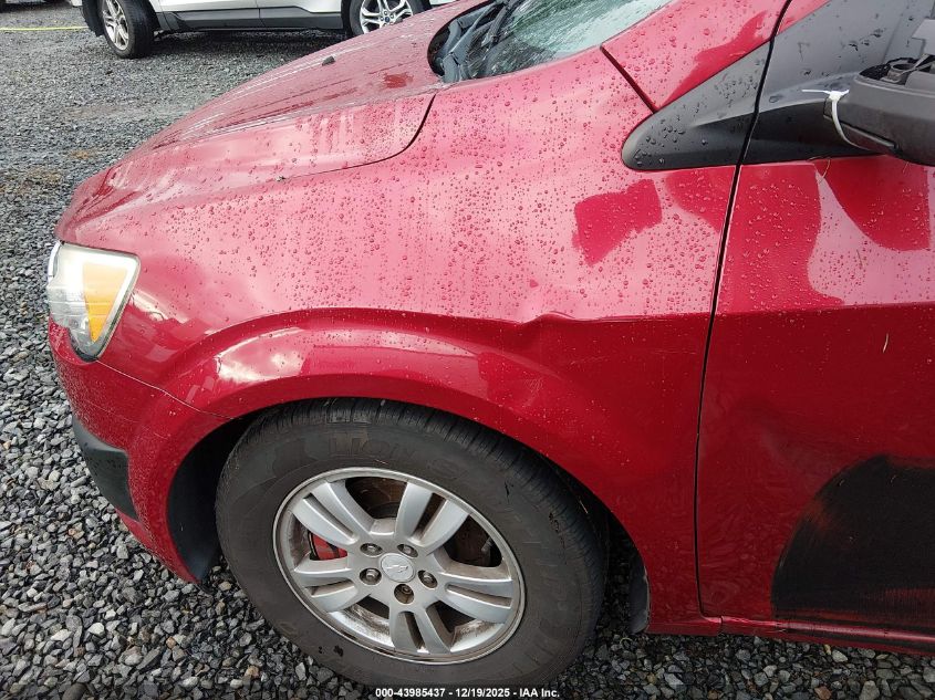 2015 Chevrolet Sonic Lt Auto VIN: 1G1JC6SH6F4219945 Lot: 43985437