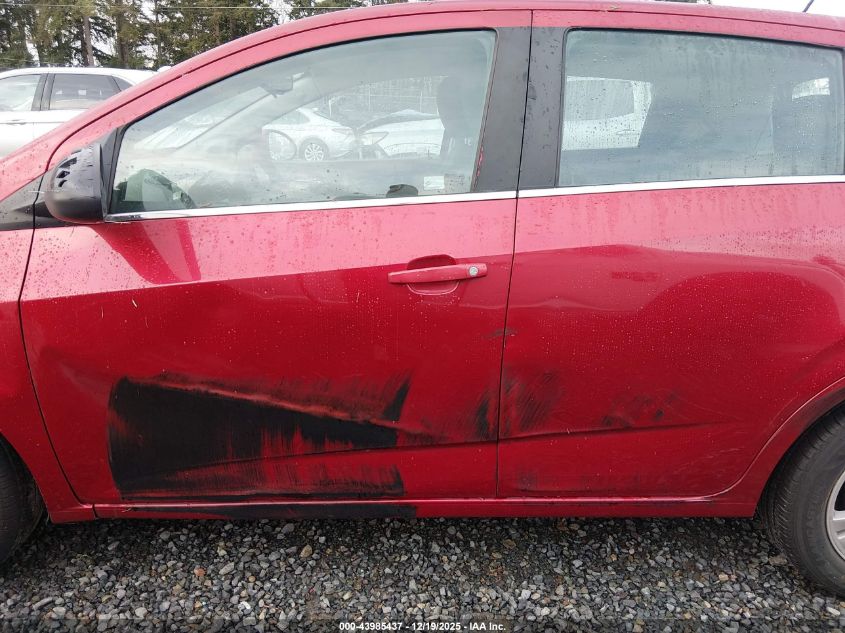 2015 Chevrolet Sonic Lt Auto VIN: 1G1JC6SH6F4219945 Lot: 43985437