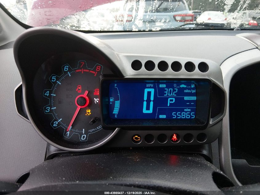 2015 Chevrolet Sonic Lt Auto VIN: 1G1JC6SH6F4219945 Lot: 43985437