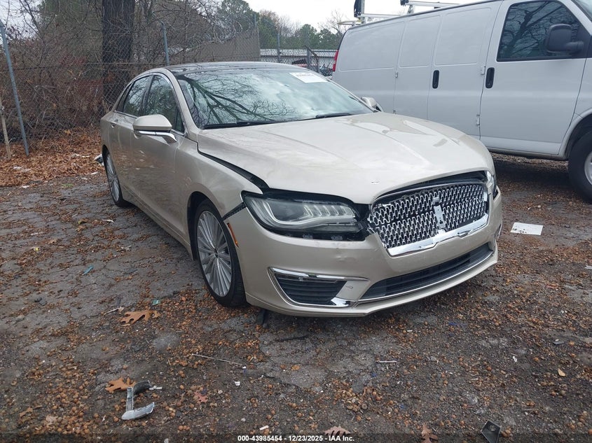 3LN6L5MU9HR636337 2017 Lincoln Mkz Hybrid Reserve auction photo 1