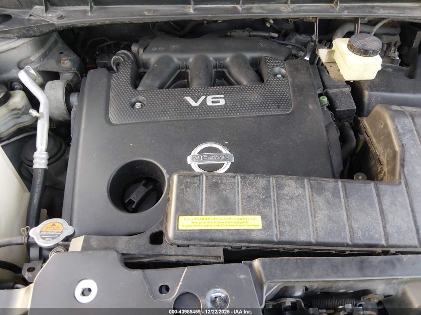 2014 Nissan Murano Sv VIN: JN8AZ1MWXEW514509 Lot: 43985459