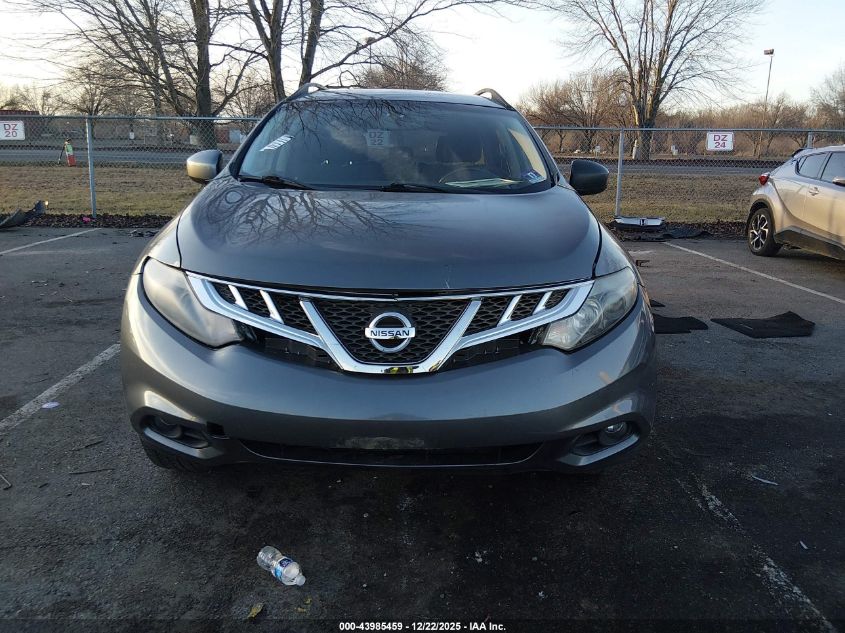 2014 Nissan Murano Sv VIN: JN8AZ1MWXEW514509 Lot: 43985459