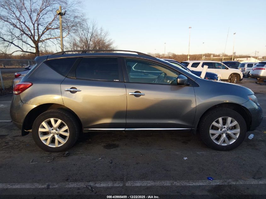 2014 Nissan Murano Sv VIN: JN8AZ1MWXEW514509 Lot: 43985459